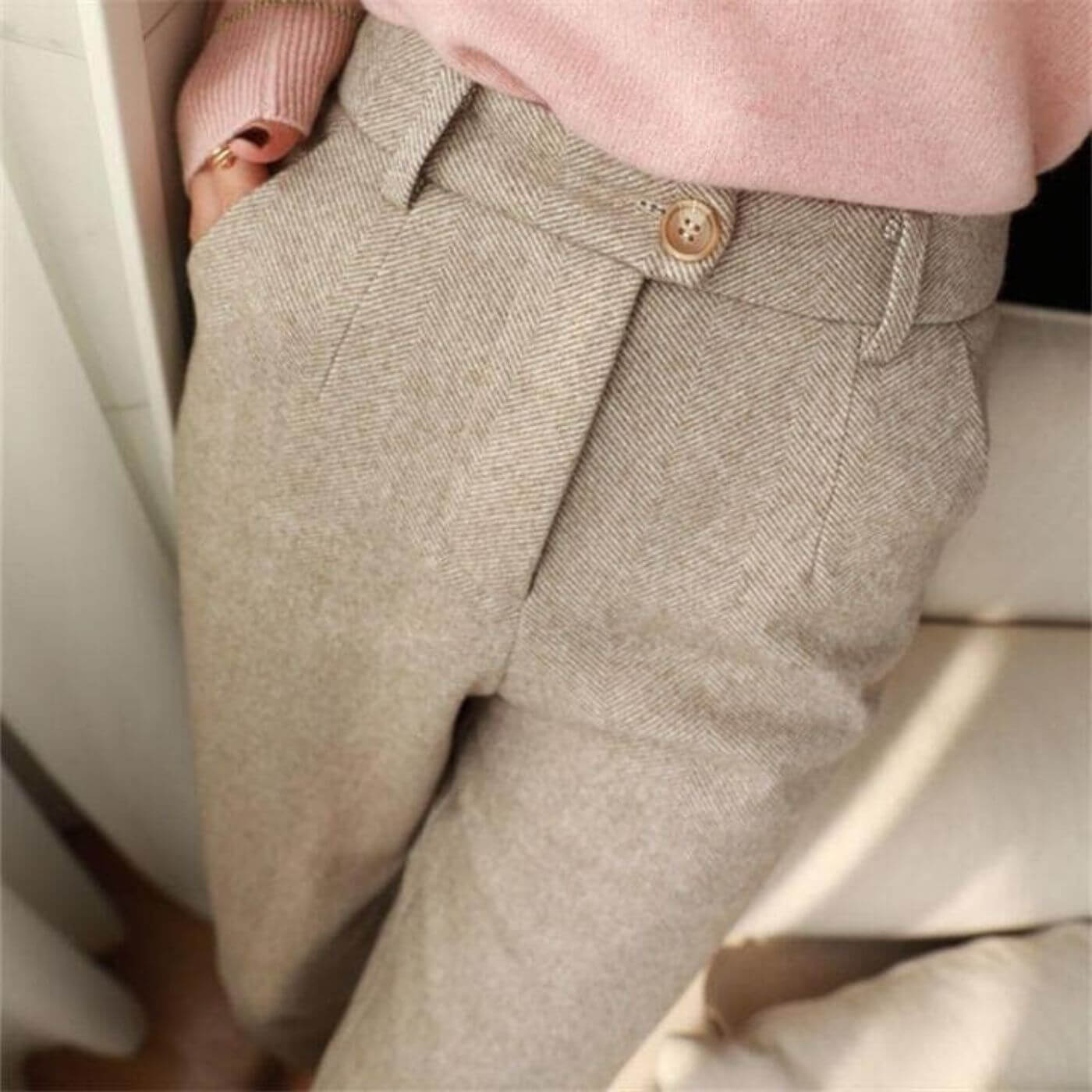 Ansel – Pantalon de Costume Sur-Mesure