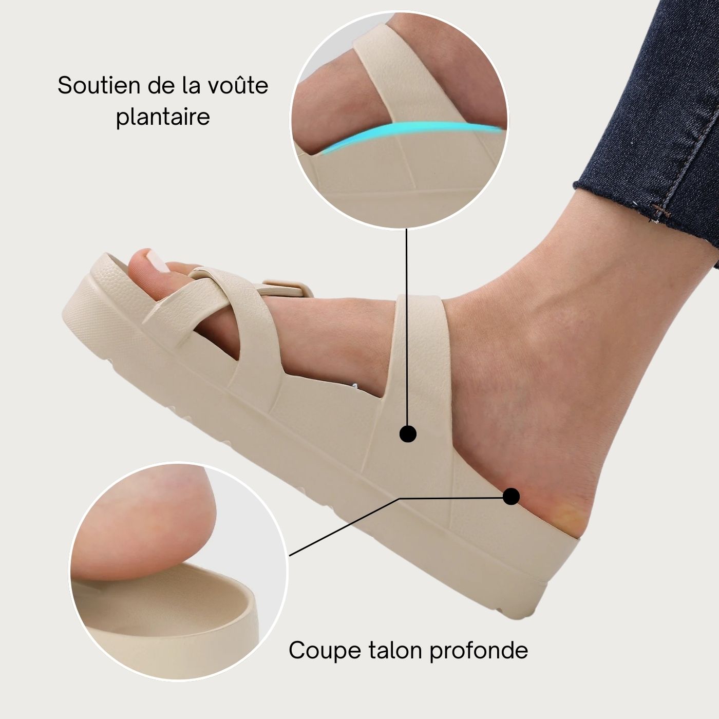 SunnySandals – Sandales d’Été Ultra-Confortables