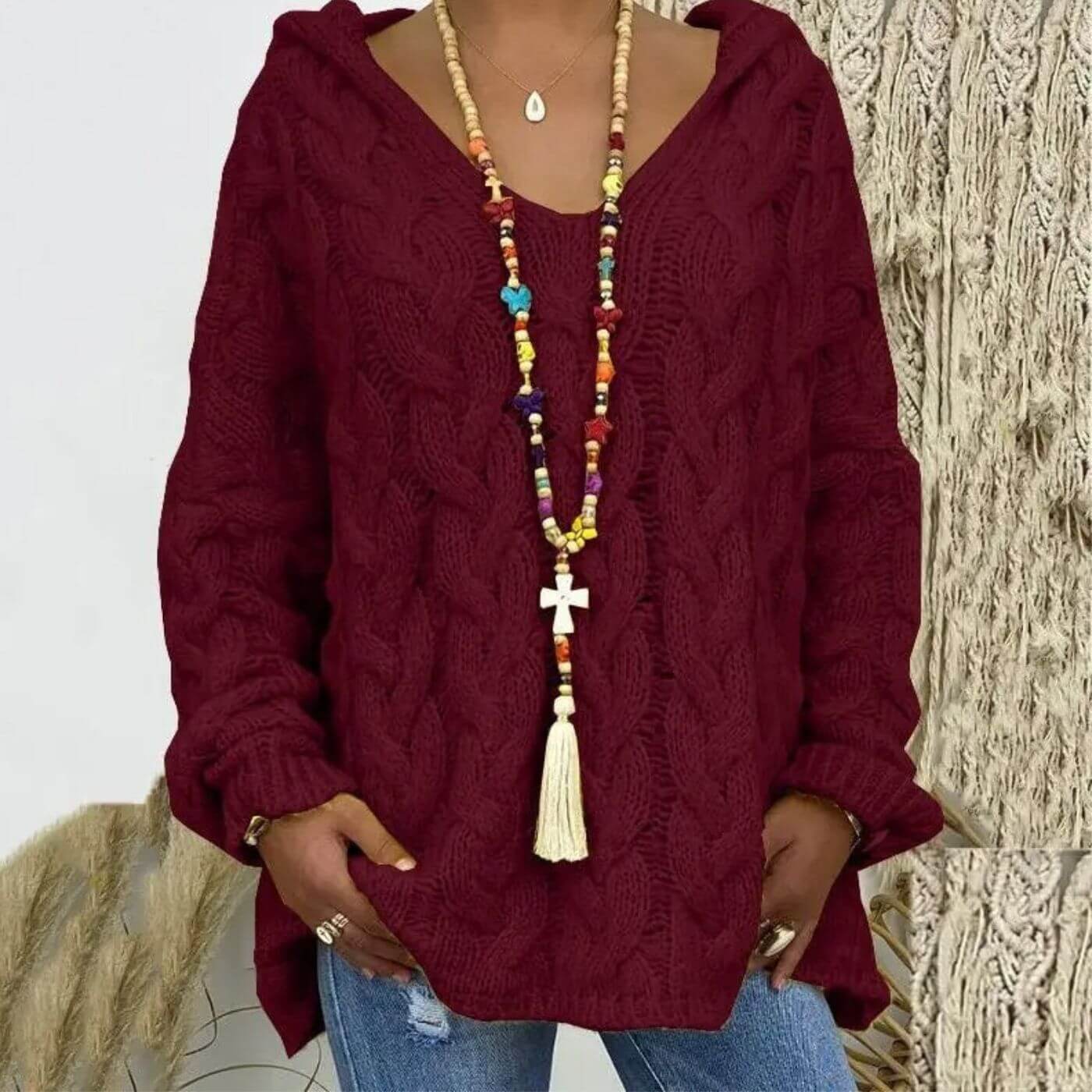 Karla™ - Pull-over en maille décontracté
